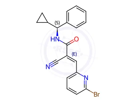 Chemical structure of WP 1066 Impurity 46