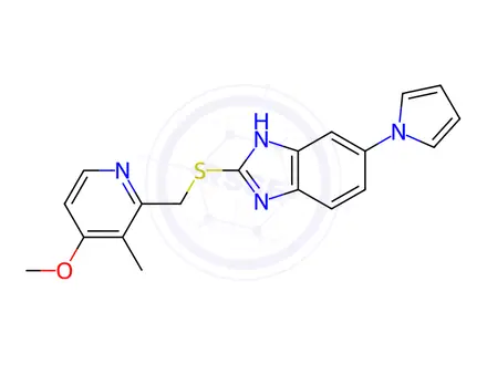Chemical structure of Desoxy Ilaprazole