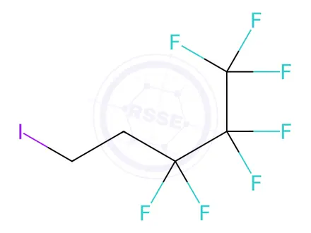 Chemical structure of 1,1,1,2,2,3,3-Heptafluoro-5-iodopentane