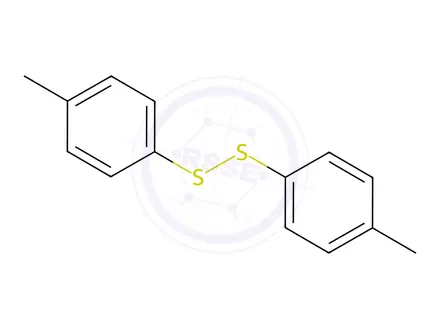 Chemical structure of p-Tolyl disulfide