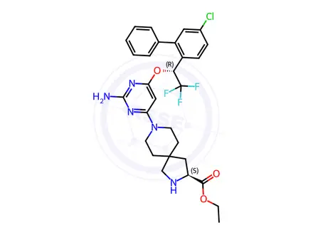 Chemical structure of Rodatristat