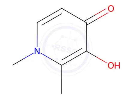 Chemical structure of Deferiprone