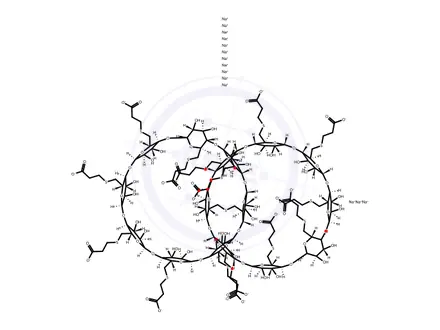 Chemical structure of Sugammadex Sodium Impurity 133