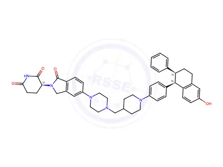 Chemical structure of Vepdegestrant