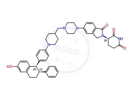 Chemical structure of Vepdegestrant Impurity 37