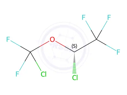 Chemical structure of Isoflurane Impurity 35