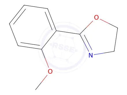 Chemical structure of 4,5-Dihydro-2-(2-methoxyphenyl)oxazole