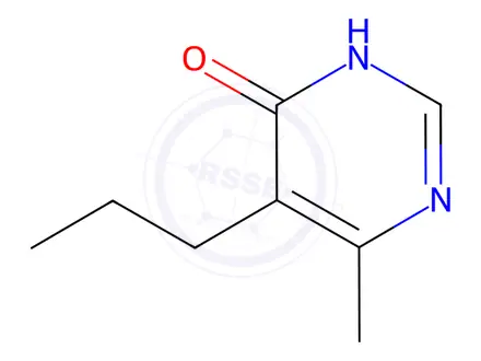 Chemical structure of 6-Methyl-5-propyl-4(1H)-pyrimidinone