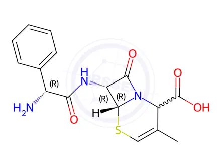Chemical structure of Δ2-Cephalexin