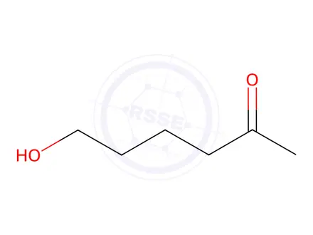 Chemical structure of 6-hydroxyhexan-2-one