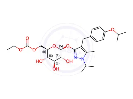 Chemical structure of Remogliflozin etabonate
