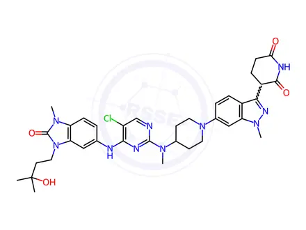 Chemical structure of BMS 986458 Impurity 255