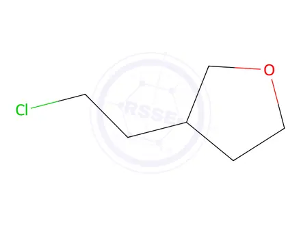 Chemical structure of 3-(2-Chloroethyl)oxolane