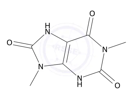 Chemical structure of 1,9-Dimethyluric Acid