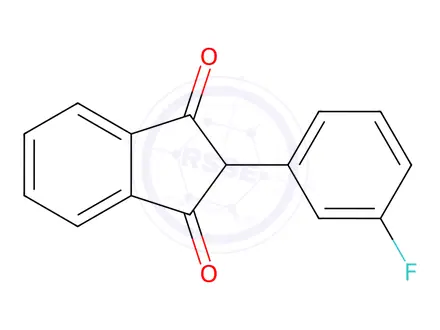 Chemical structure of Fluindione Impurity 29