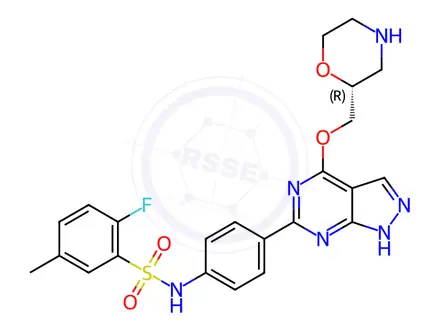 Chemical structure of Posaconazole Impurity 261