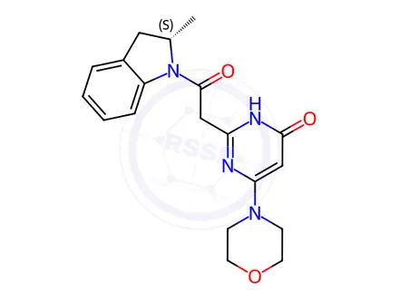 Chemical structure of SAR 260301