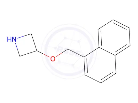 Chemical structure of 3-(Naphthalen-1-ylmethoxy)azetidine