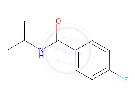 Chemical structure of N-Isopropyl 4-fluorobenzamide