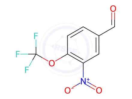 Chemical structure of 3-Nitro-4-(trifluoromethoxy)benzaldehyde
