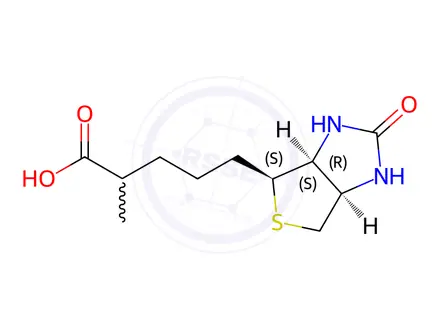 Chemical structure of Biotin EP Impurity D