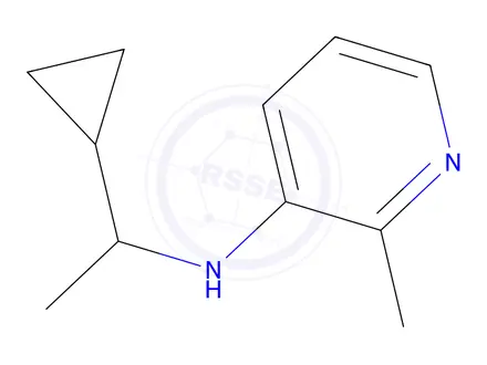 Chemical structure of n-(1-Cyclopropylethyl)-2-methylpyridin-3-amine