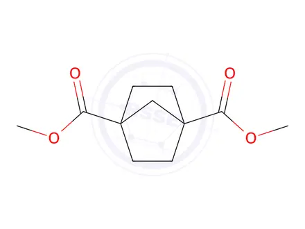 Chemical structure of Dimethyl bicyclo[2.2.1]heptane-1,4-dicarboxylate