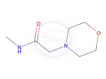 Chemical structure of N-Methyl-2-morpholin-4-ylacetamide