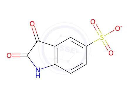 Chemical structure of Isatin-5-sulfonic acid sodium salt dehydrate