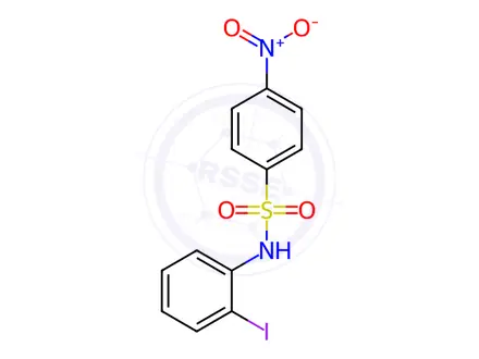 Chemical structure of N-(2-Iodophenyl)-4-nitrobenzenesulfonamide