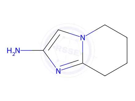 Chemical structure of 5,6,7,8-Tetrahydroimidazo[1,2-a]pyridin-2-amine