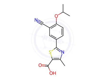 Chemical structure of Febuxostat Isopropyl Ether Analog