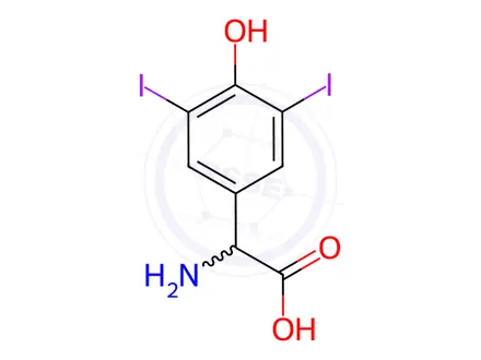 Chemical structure of Levothyroxine Impurity 72