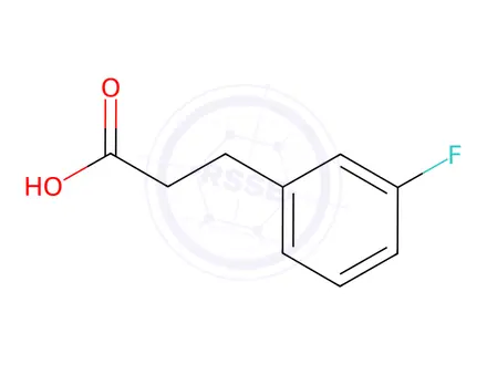 Chemical structure of 3-(3-Fluorophenyl)propionic Acid