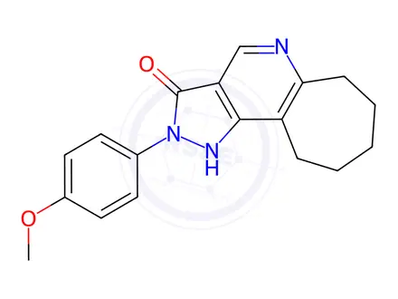 Chemical structure of CGS 20625