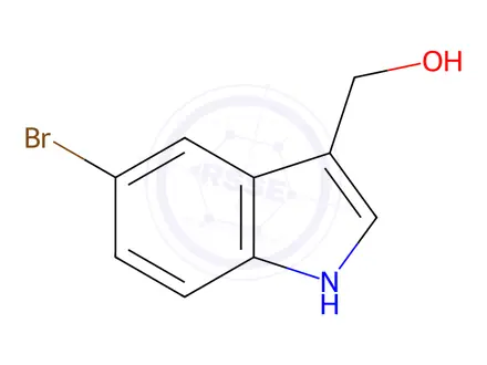 Chemical structure of (5-Bromo-1h-indol-3-yl)methanol