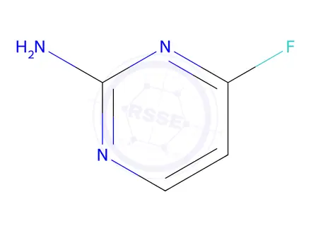 Chemical structure of 4-Fluoropyrimidin-2-amine