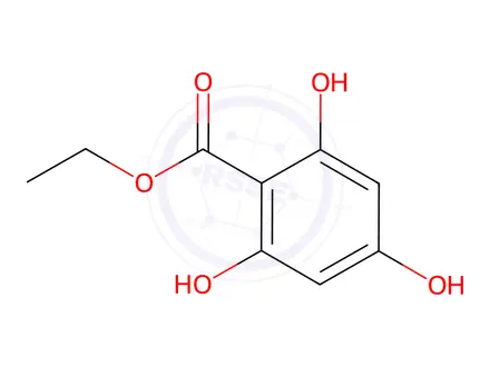 Chemical structure of Ethyl 2,4,6-trihydroxybenzoate