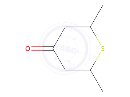 Chemical structure of 2,6-DIMETHYLTETRAHYDRO-4H-THIOPYRAN-4-ONE
