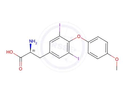 Chemical structure of Liothyronine Impurity 14