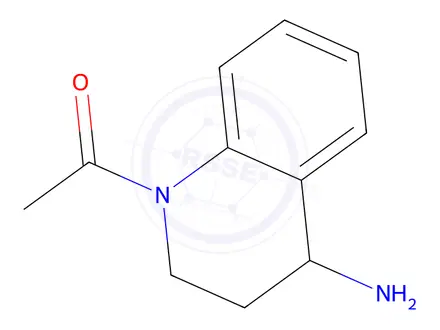 Chemical structure of 1-(4-amino-1,2,3,4-tetrahydroquinolin-1-yl)ethan-1-one