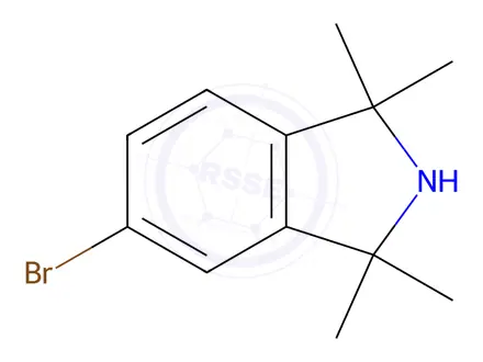 Chemical structure of 5-BroMo-1,1,3,3-tetraMethylisoindoline