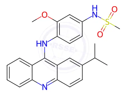 Chemical structure of Amsacrine Hydrochloride Impurity 30