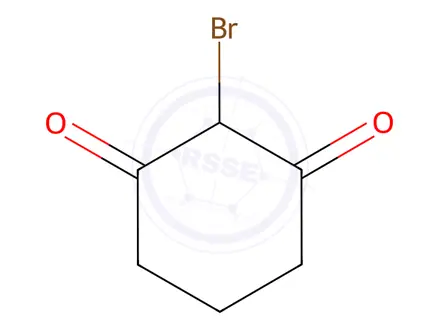 Chemical structure of 2-Bromocyclohexane-1,3-dione