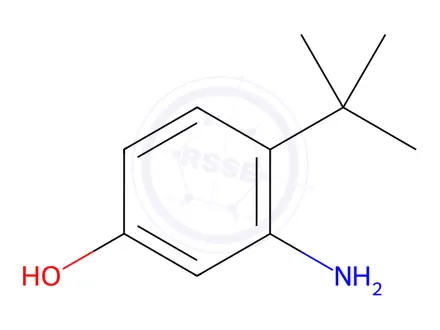 Chemical structure of 3-Amino-4-(tert-butyl)phenol