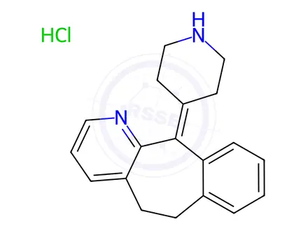 Chemical structure of Desloratadine Deschloro Impurity Hydrochloride