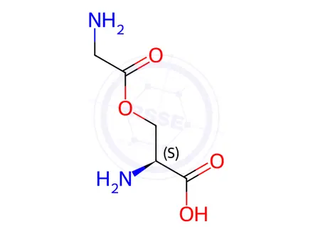 Chemical structure of Serine Impurity 46