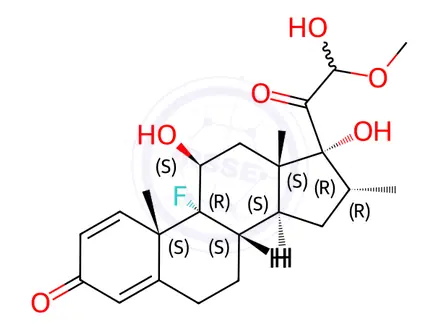 Chemical structure of Dexamethasone Impurity 188