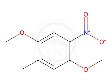 Chemical structure of 1,4-DIMETHOXY-2-METHYL-5-NITROBENZENE