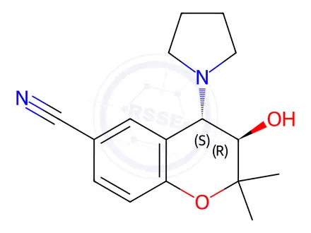 Chemical structure of Levcromakalim Impurity 116